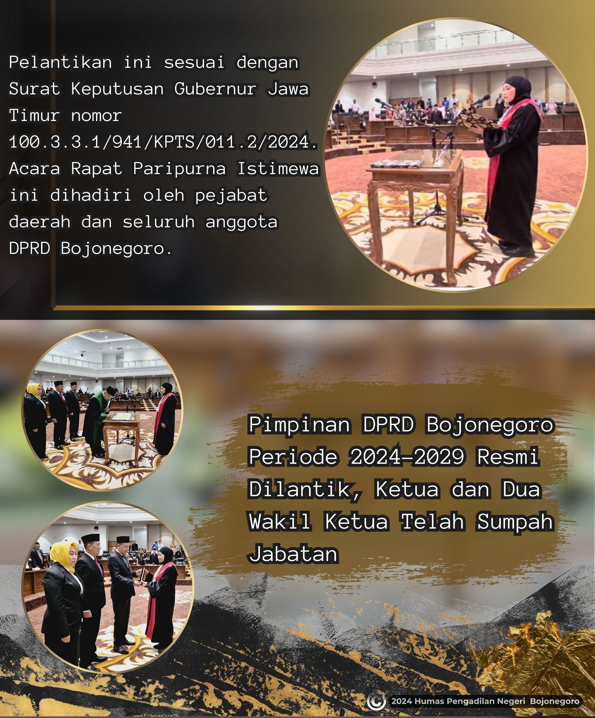 pelantikan dprd