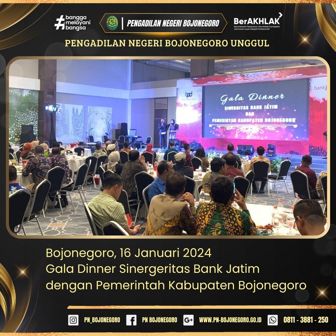  2 AGENDA GALA DINNER BANK JATIM 