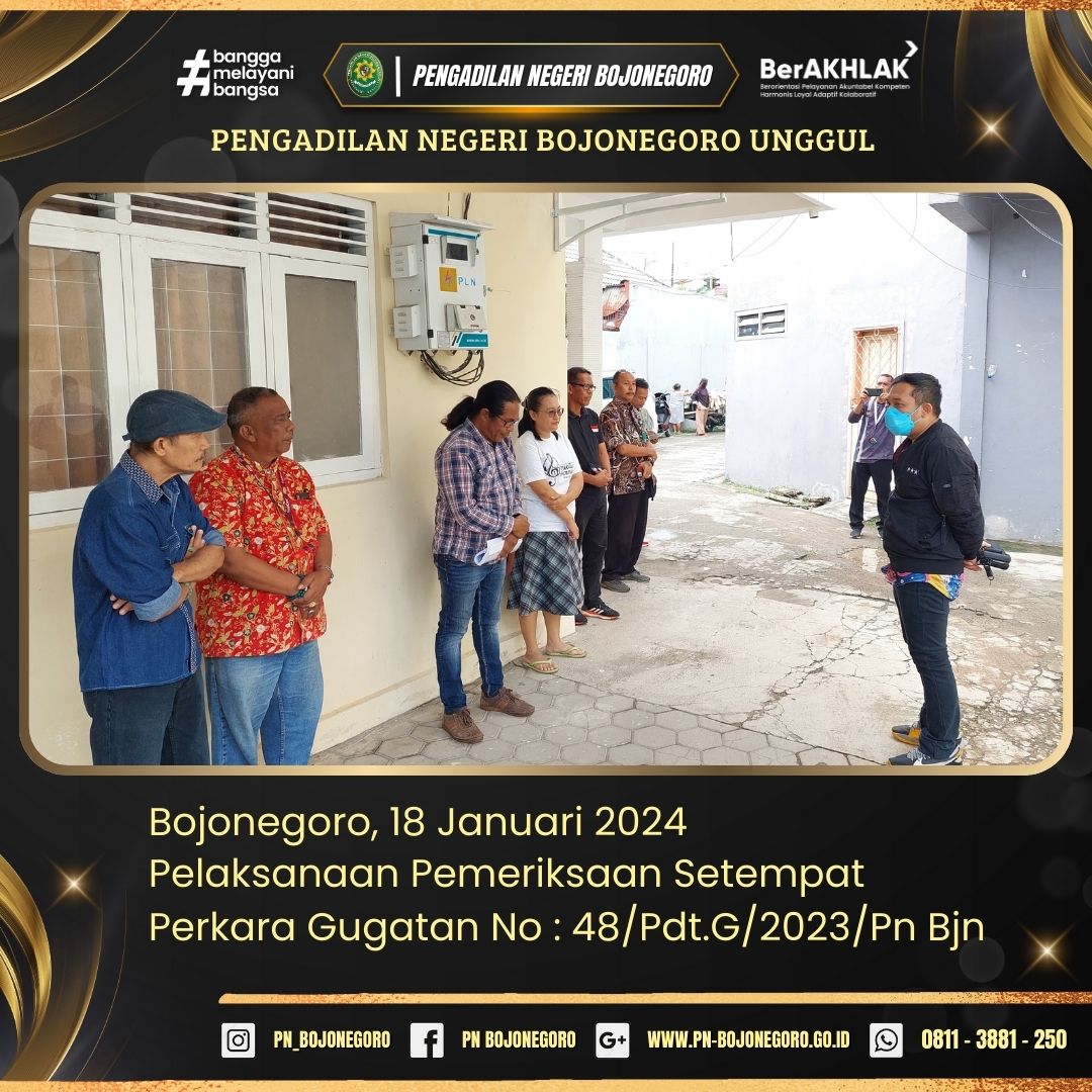  4 AGENDA PEMERIKSAAN SETEMPAT NO.48 PN BJN 