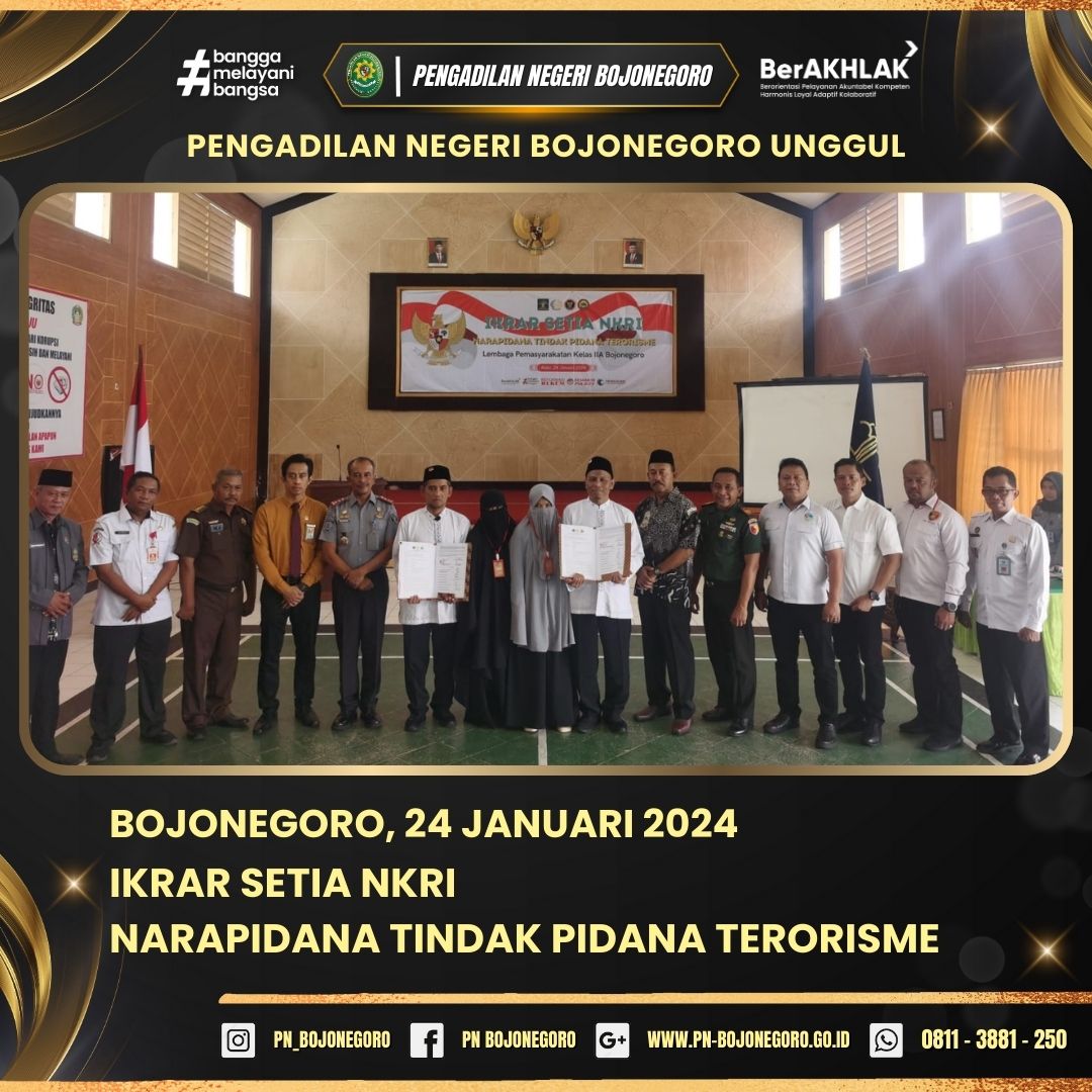  2 AGENDA IKRAR NKRI TINDAK PIDANA TERORISME 