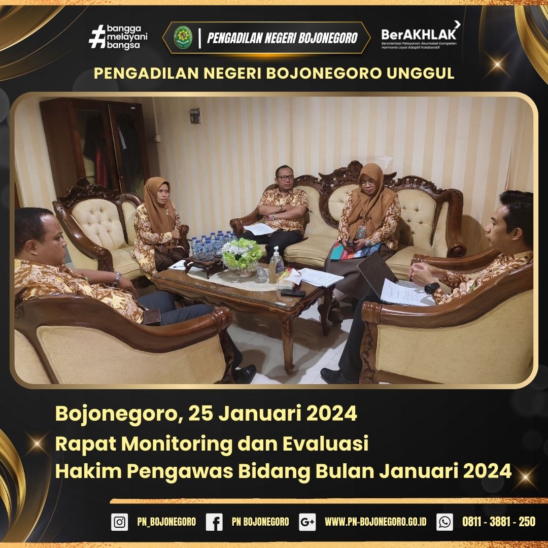 3.AGENDA HAKIM PENGAWAS BIDANG 