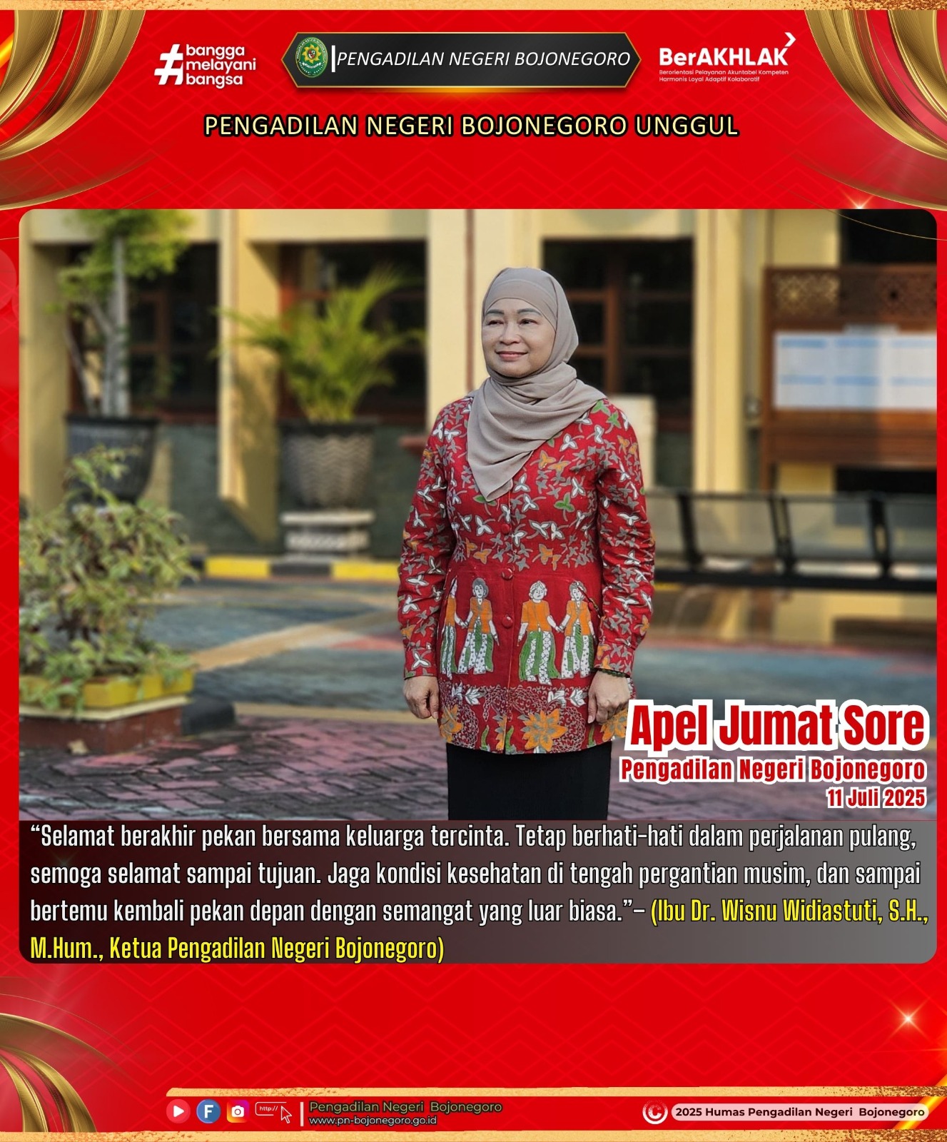 APEL JUMAT SORE 11 JULI 2025