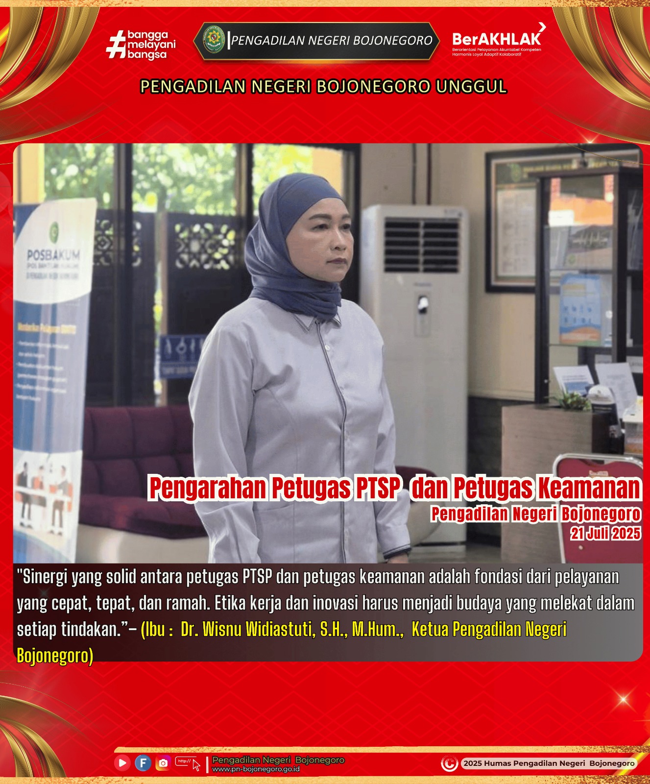 PENGARAHAN PTSP 21 JULI 2025