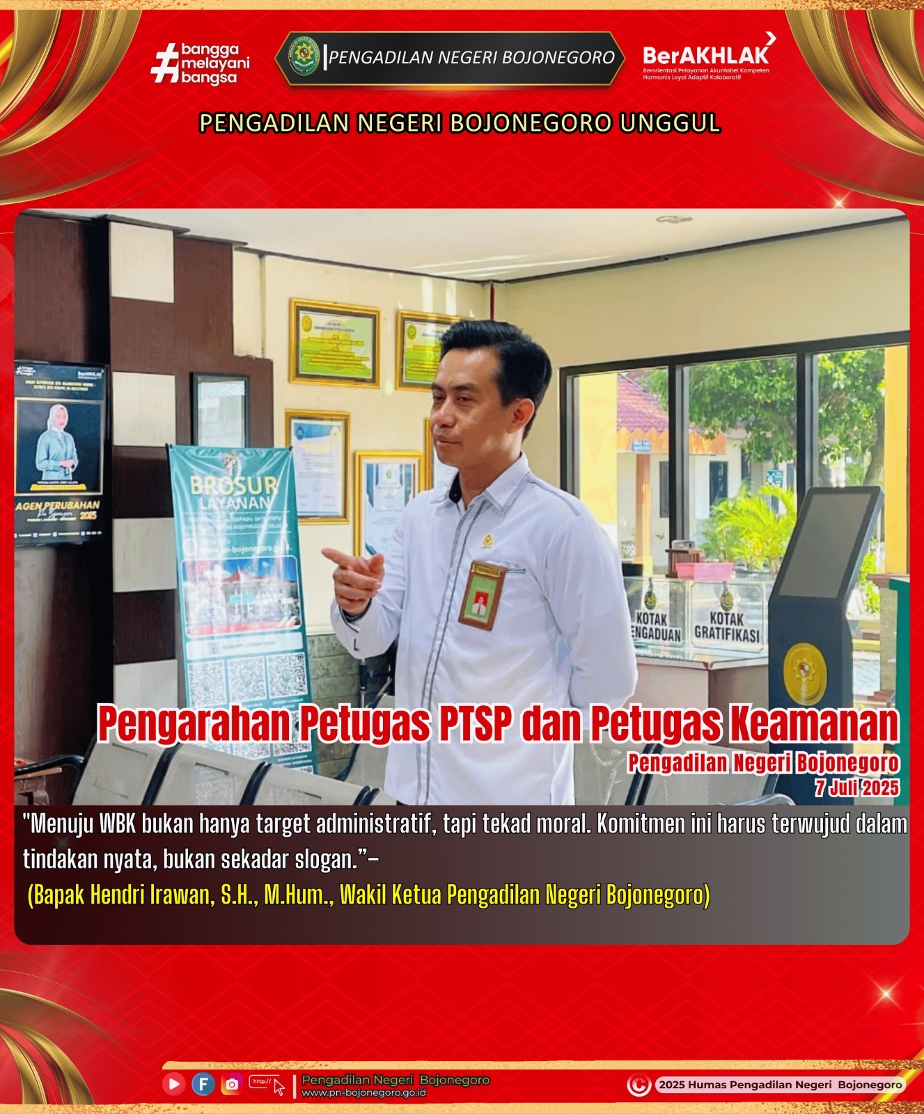 PENGARAHAN PTSP 7 JULI 2025
