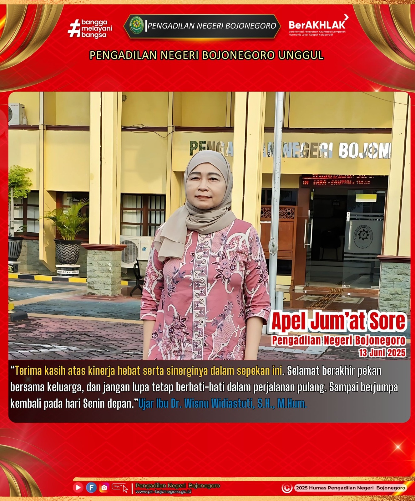 APEL JUMAT 13 JUNI 2025